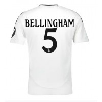 Camiseta Real Madrid Jude Bellingham #5 Primera Equipación 2024-25 manga corta